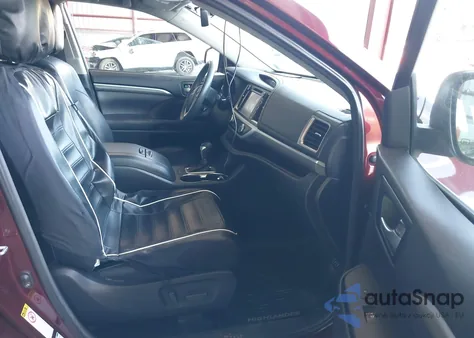 2017 Toyota Highlander Limited from USA, damaged, VIN 5TDDZRFH3HS426086